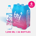 [1250ml 6แพ็ก 36ขวด] น้ำแร่ 6ty Degrees Mineral Water