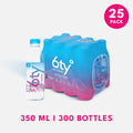 [350ml 25แพ็ก 300ขวด] น้ำแร่ 6ty Degrees Mineral Water