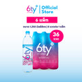[1250ml 6แพ็ก 36ขวด] น้ำแร่ 6ty Degrees Mineral Water